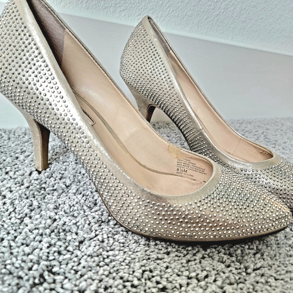 International Concepts (INC) Bejeweled Heels